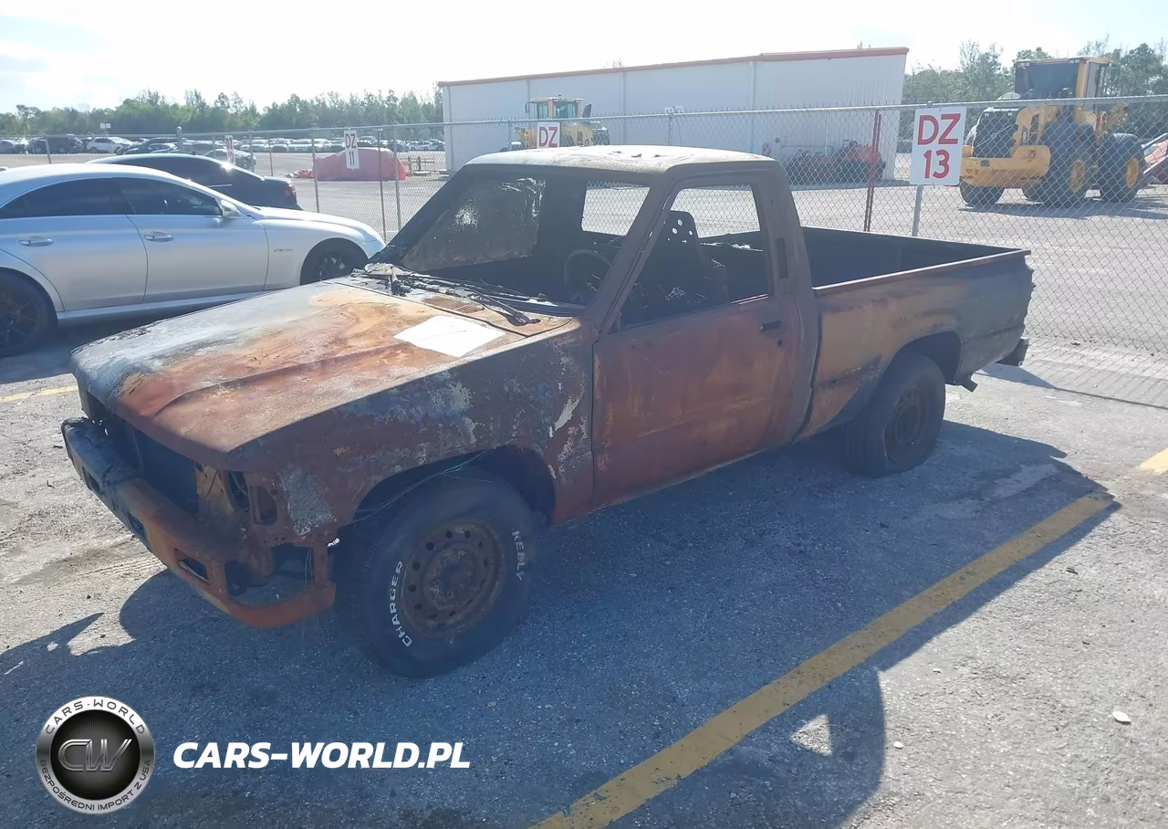 1986 Toyota Pickup 1-2 Ton Rn50 VIN:JT4RN50R7G0209539 - 2