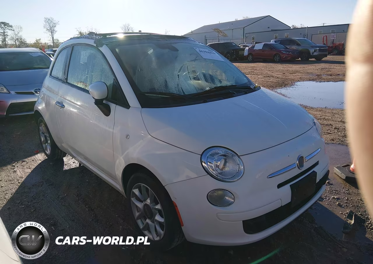 2017 Fiat 500C Pop VIN:3C3CFFLR0HT598506 - 1