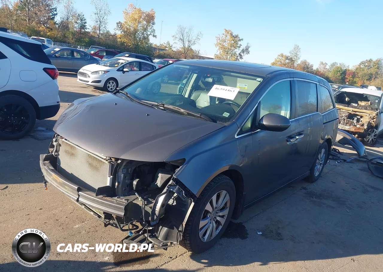 2014 Honda Odyssey Ex-L VIN:5FNRL5H65EB002632 - 2