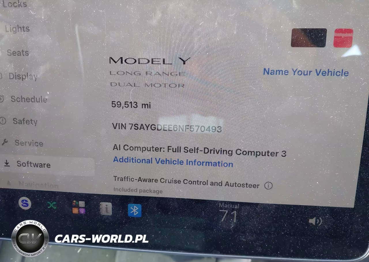 2022 Tesla Model Y Long Range Dual Motor All-Wheel Drive VIN:7SAYGDEE6NF570493 - 7