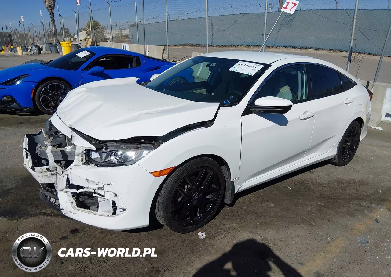 2017 Honda Civic Lx VIN:19XFC2F56HE078365 - 2