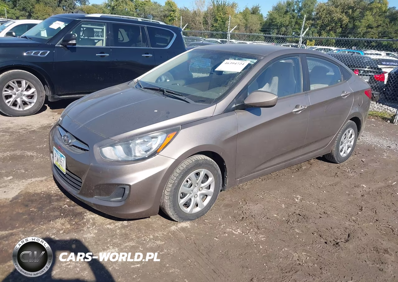 2013 Hyundai Accent Gls VIN:KMHCT4AE5DU532053 - 2
