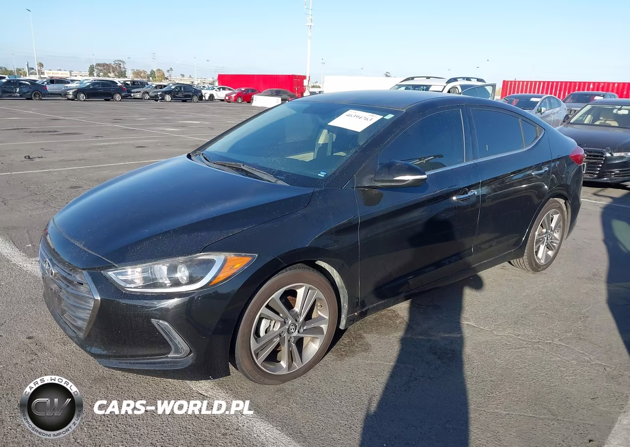2017 Hyundai Elantra Limited VIN:5NPD84LF8HH056039 - 2