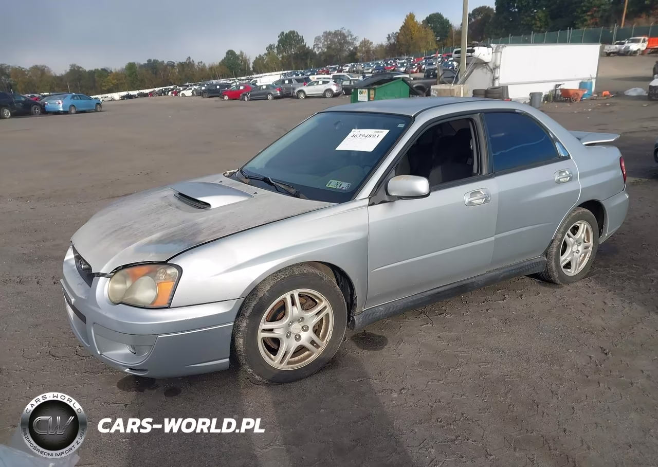 2004 Subaru Impreza Wrx VIN:JF1GD29634G507483 - 2