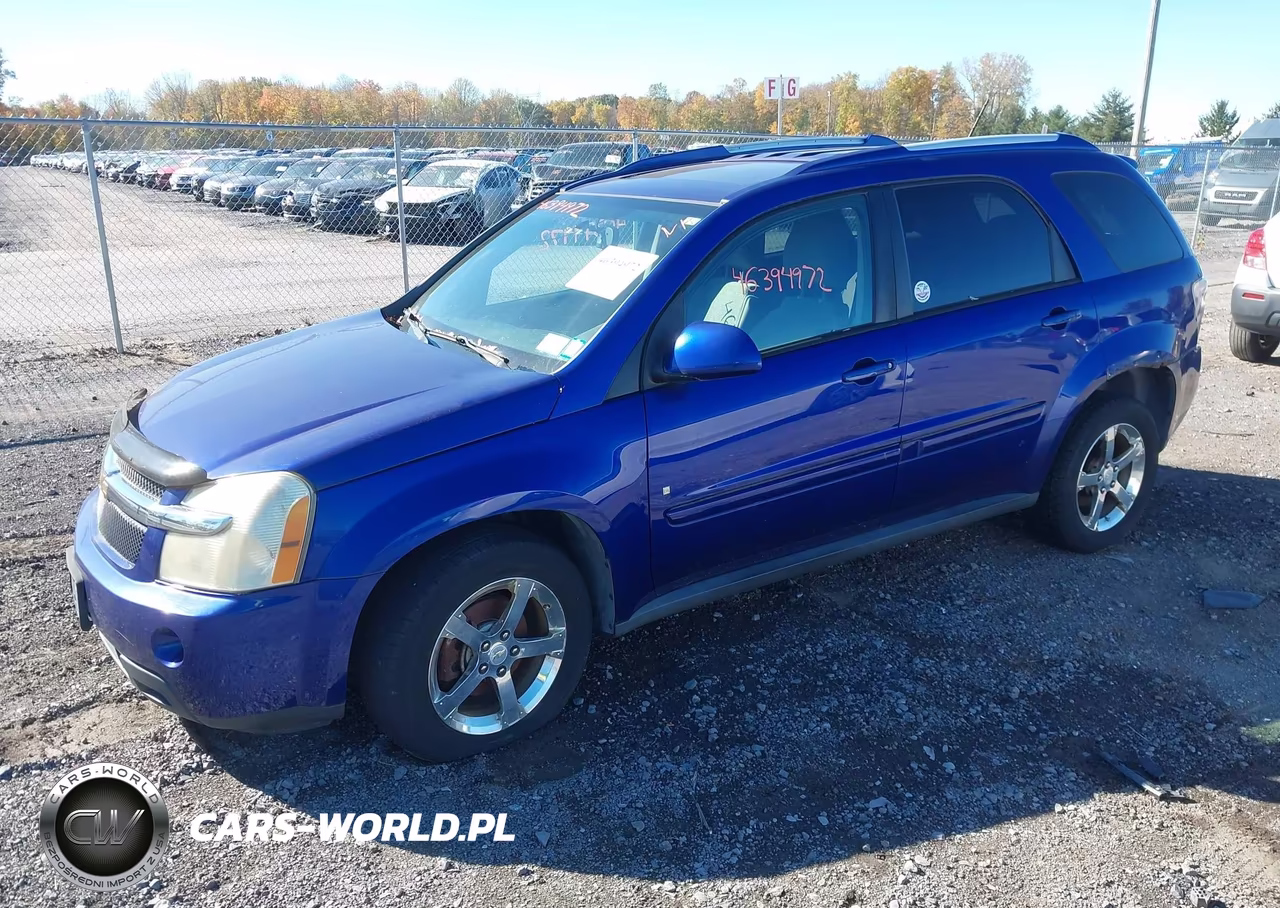 2007 Chevrolet Equinox Lt VIN:2CNDL73F976029561 - 2