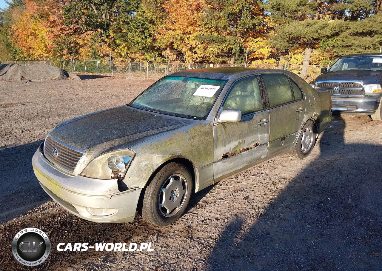 2002 Lexus Ls 430 VIN:JTHBN30F120070754 - 2