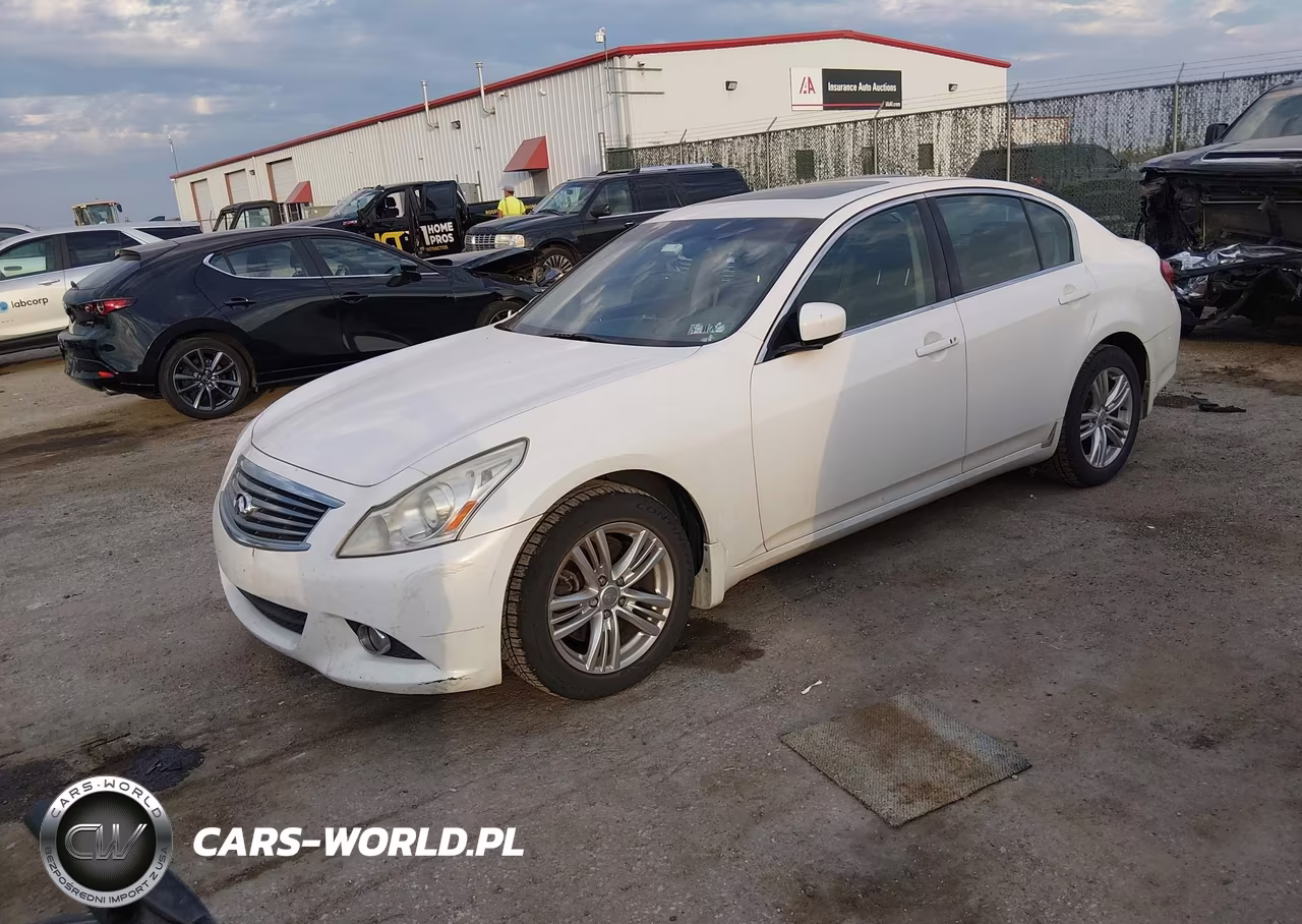 2013 Infiniti G37X VIN:JN1CV6AR0DM769839 - 2
