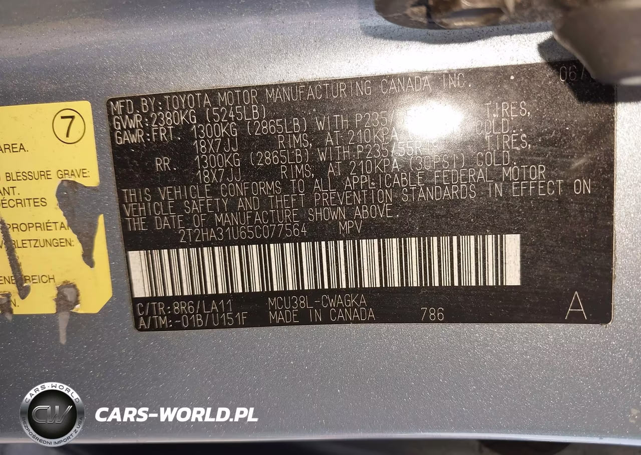 2005 Lexus Rx 330 VIN:2T2HA31U65C077564 - 9