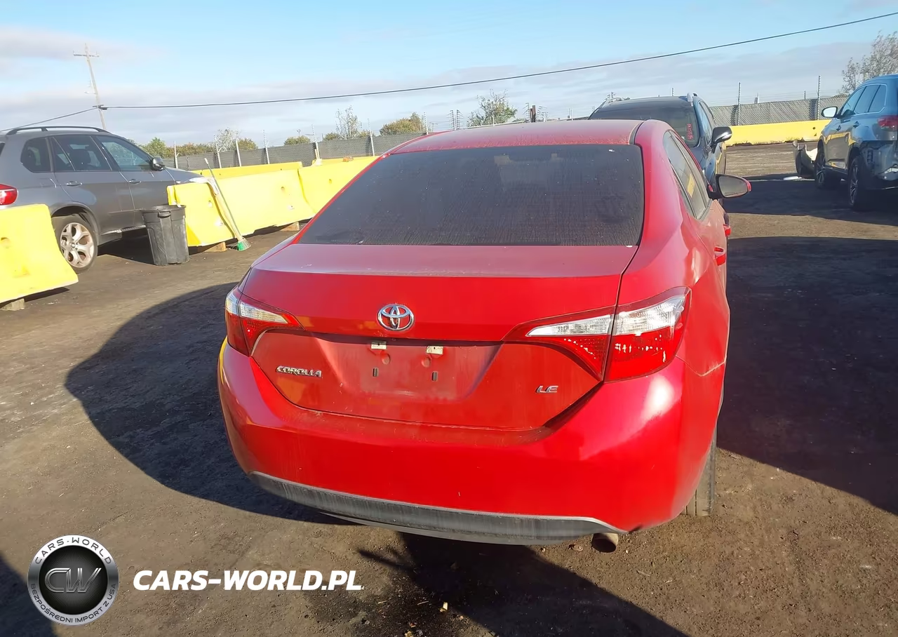 2014 Toyota Corolla Le VIN:5YFBURHE7EP161587 - 16