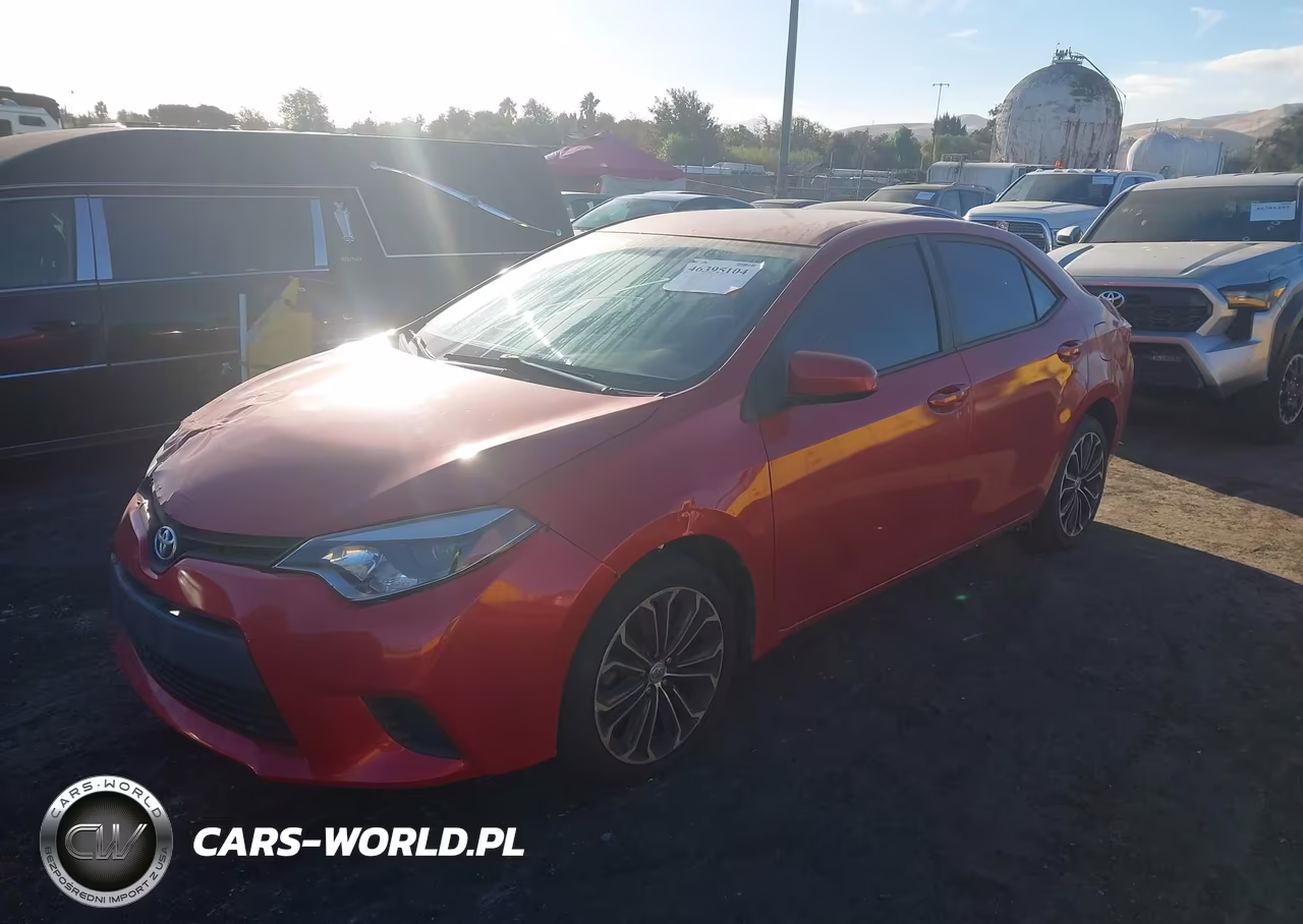 2014 Toyota Corolla Le VIN:5YFBURHE7EP161587 - 2