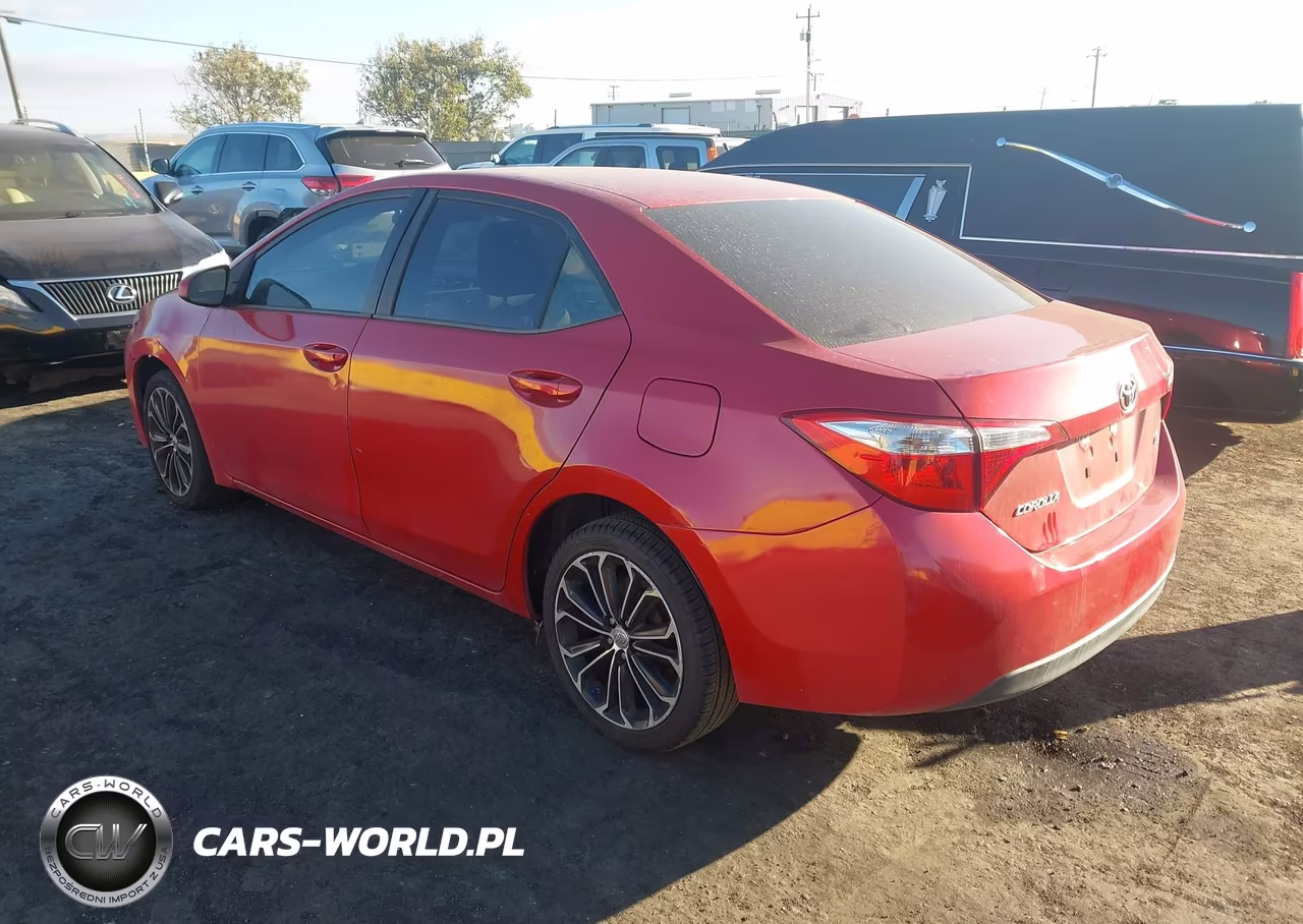 2014 Toyota Corolla Le VIN:5YFBURHE7EP161587 - 3