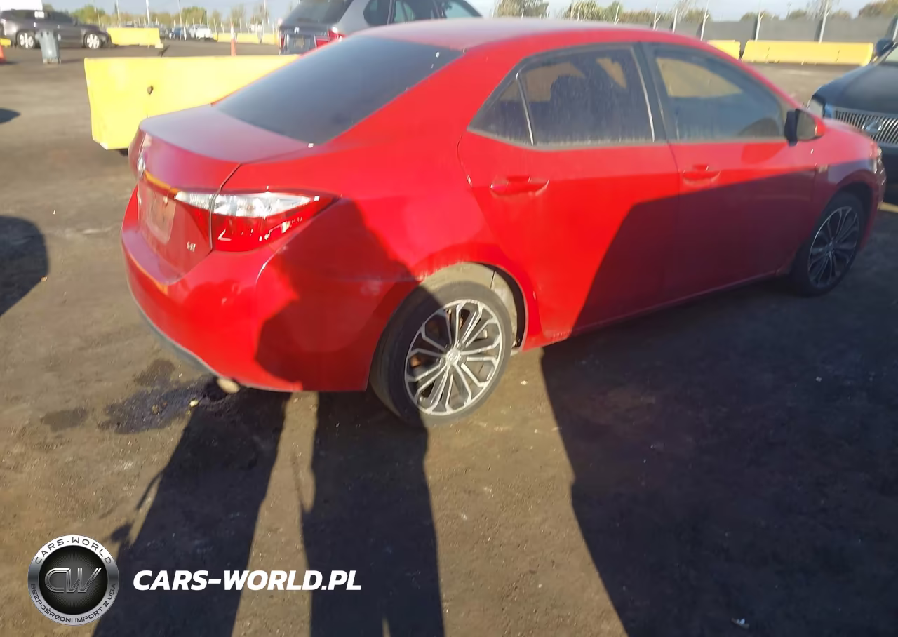 2014 Toyota Corolla Le VIN:5YFBURHE7EP161587 - 4