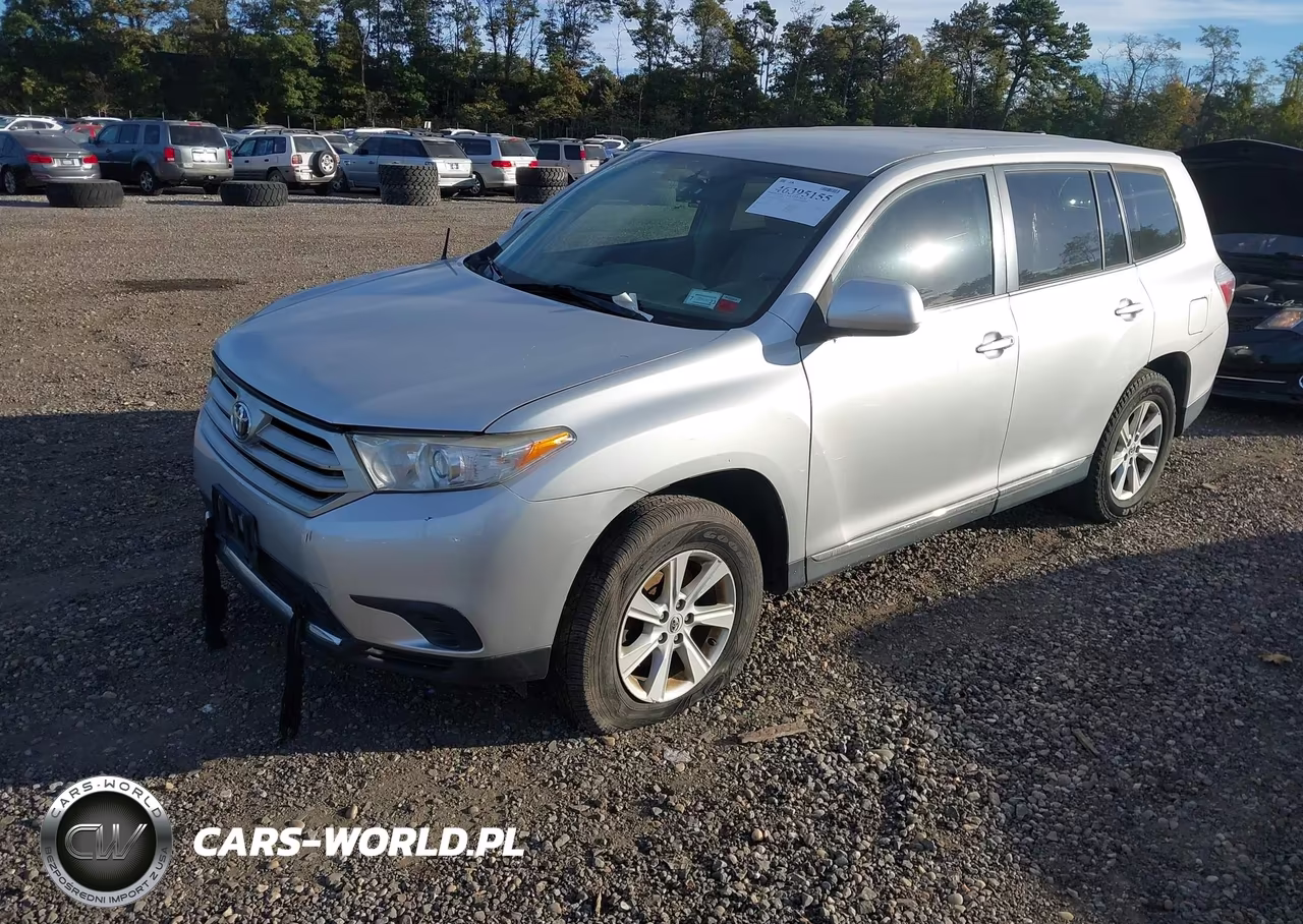 2012 Toyota Highlander Base V6 VIN:5TDBK3EH0CS129778 - 2