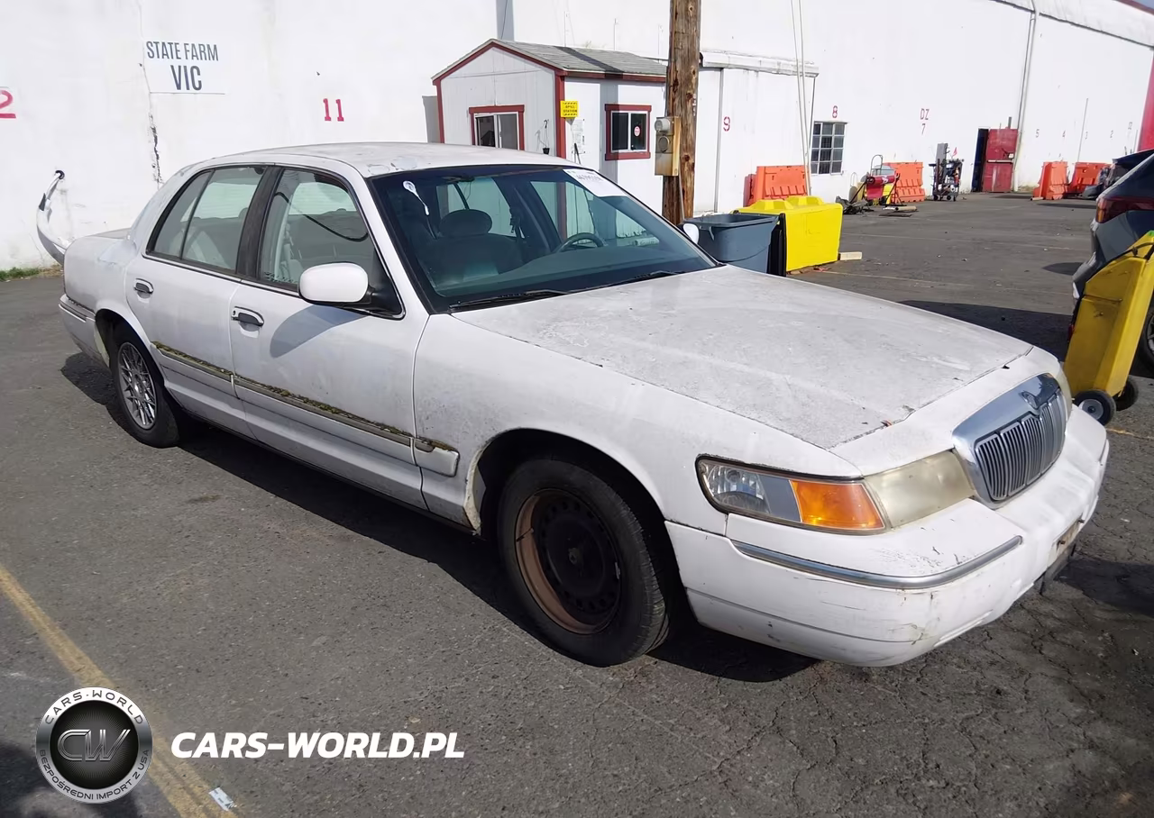 2001 Mercury Grand Marquis Gs VIN:2MEFM74W91X707167 - 1