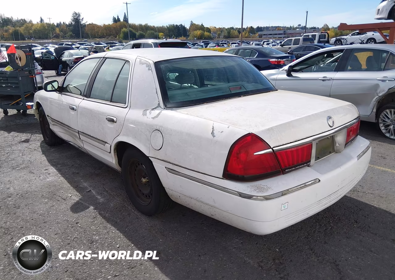 2001 Mercury Grand Marquis Gs VIN:2MEFM74W91X707167 - 3