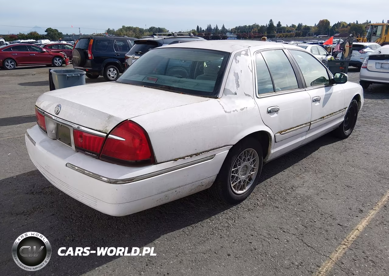 2001 Mercury Grand Marquis Gs VIN:2MEFM74W91X707167 - 4