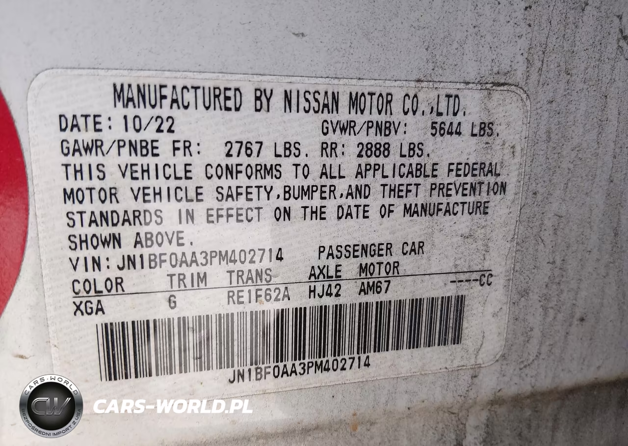 2023 Nissan Aryia VIN:JN1BF0AA3PM402714 - 9