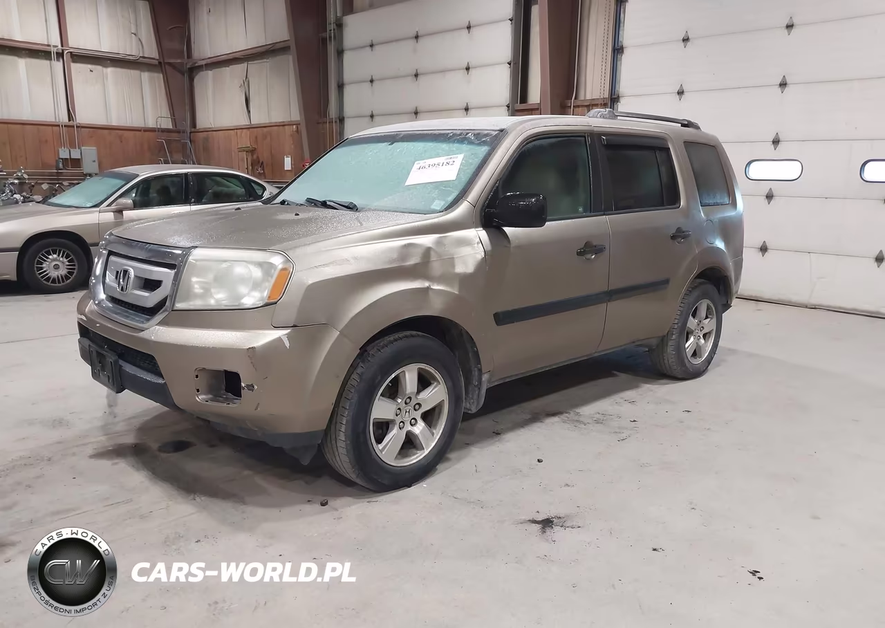 2010 Honda Pilot Lx VIN:5FNYF4H22AB006092 - 2