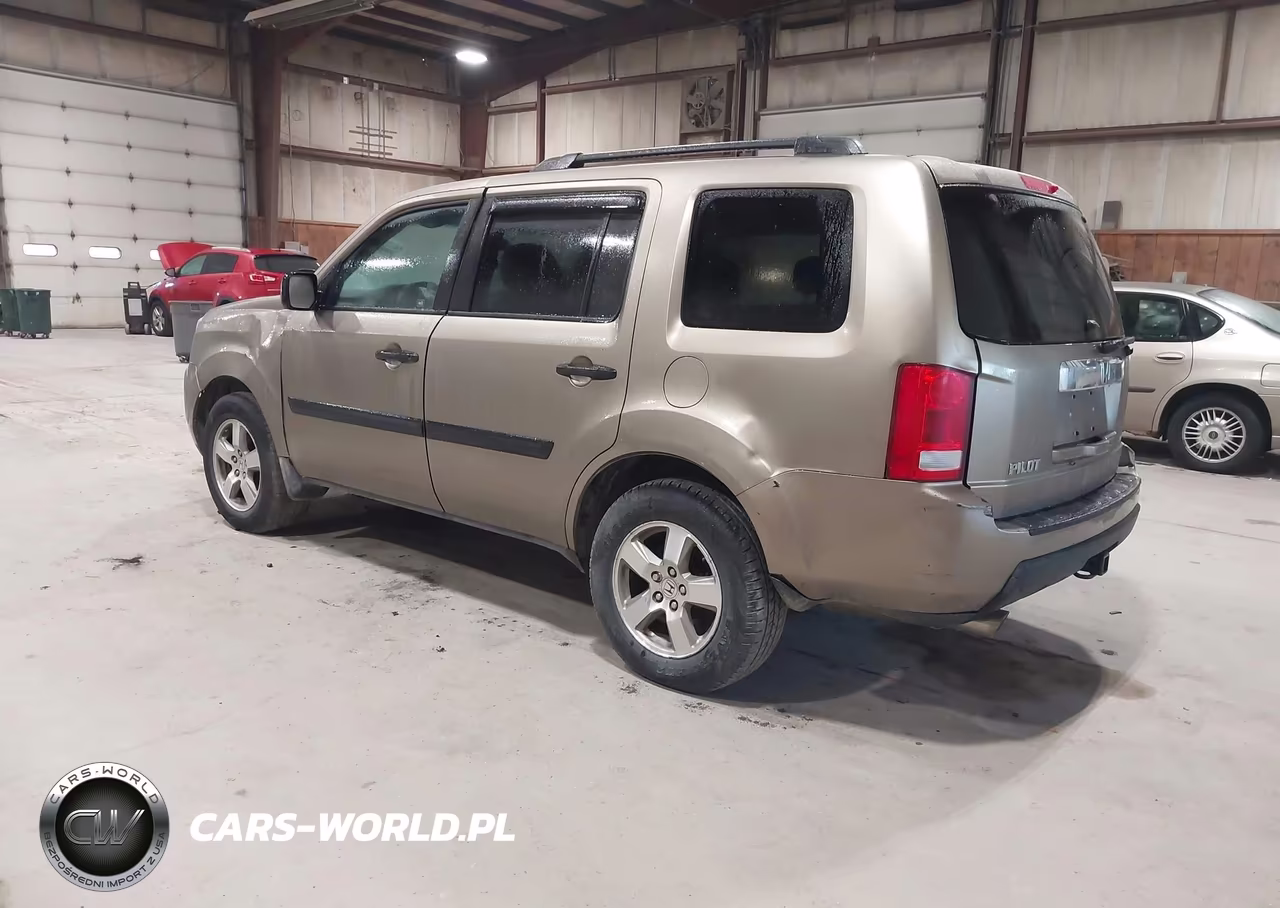 2010 Honda Pilot Lx VIN:5FNYF4H22AB006092 - 3