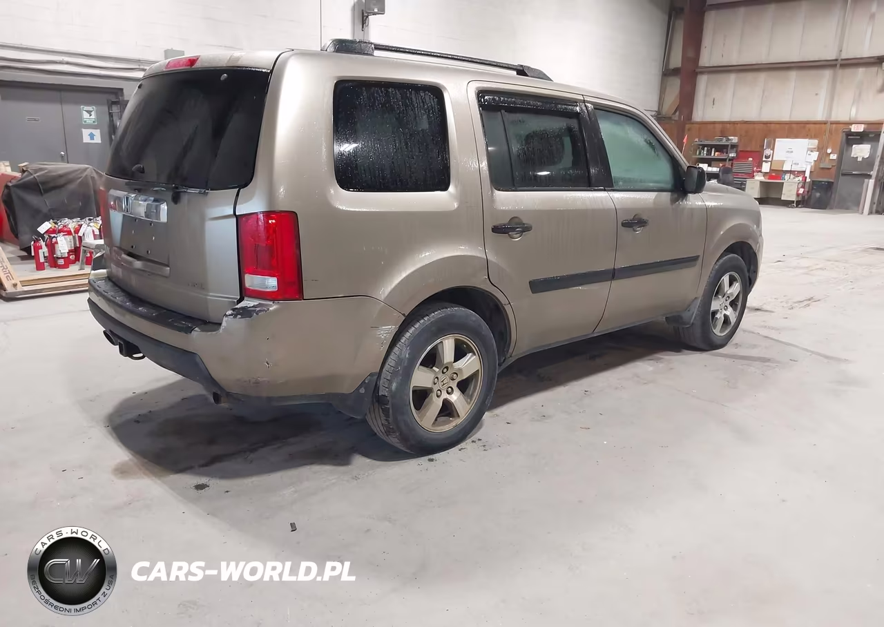 2010 Honda Pilot Lx VIN:5FNYF4H22AB006092 - 4