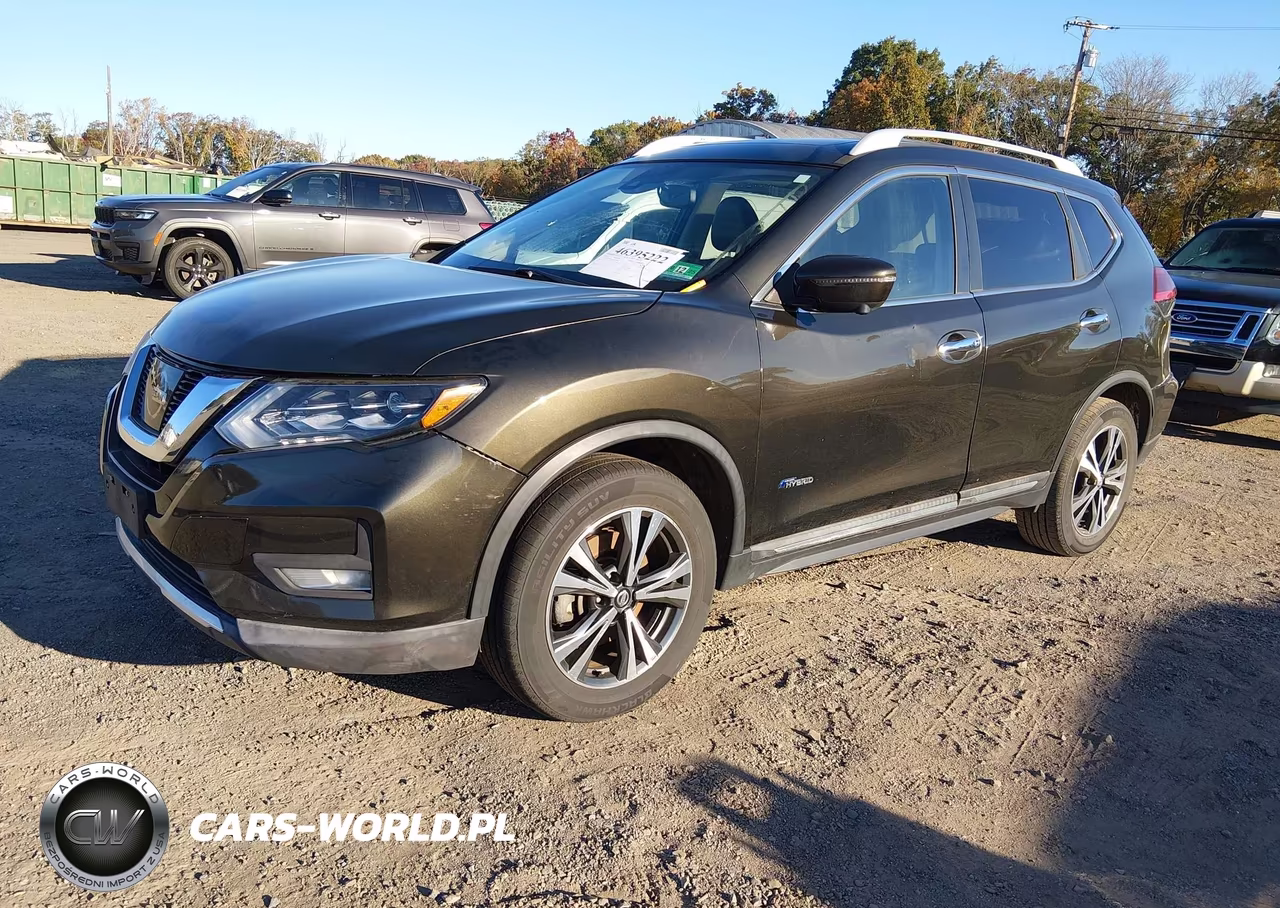 2017 Nissan Rogue Hybrid Sl VIN:5N1ET2MV0HC769490 - 2