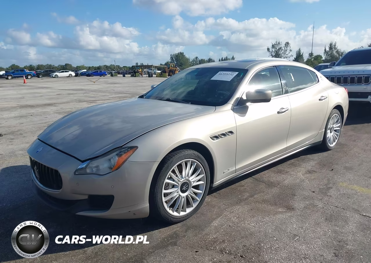 2014 Maserati Quattroporte S Q4 VIN:ZAM56RRA1E1076392 - 2