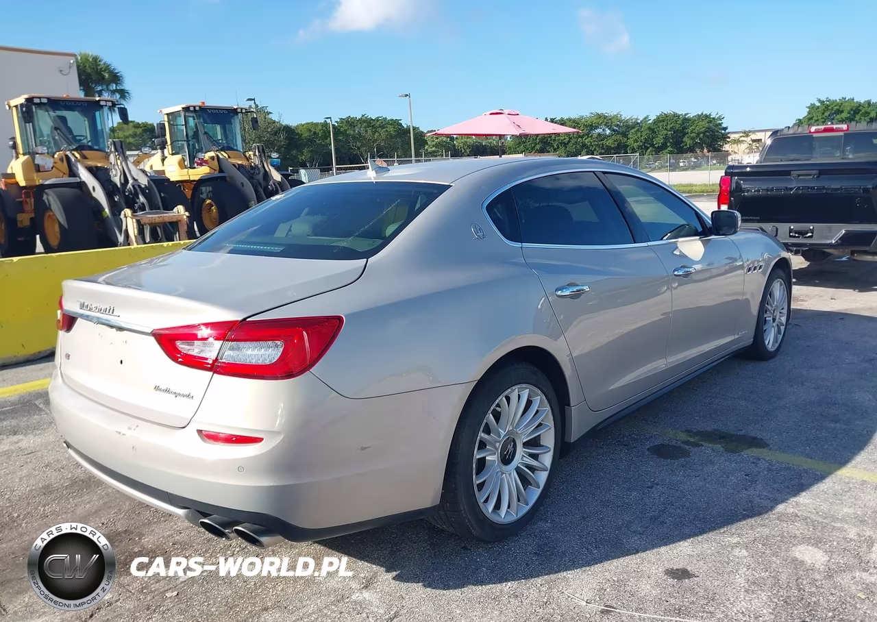 2014 Maserati Quattroporte S Q4 VIN:ZAM56RRA1E1076392 - 4