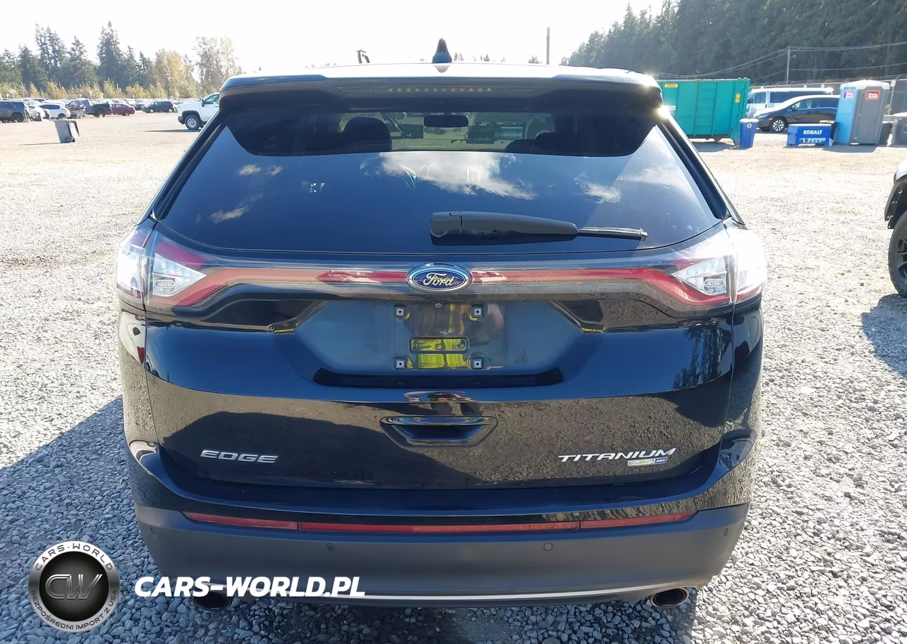 2017 Ford Edge Titanium VIN:2FMPK4K95HBB80139 - 16
