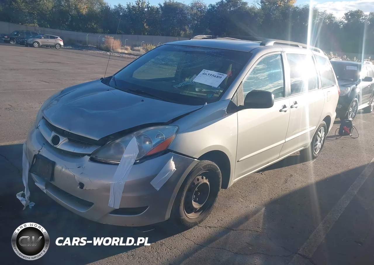 2007 Toyota Sienna Le VIN:5TDZK23C67S005651 - 2