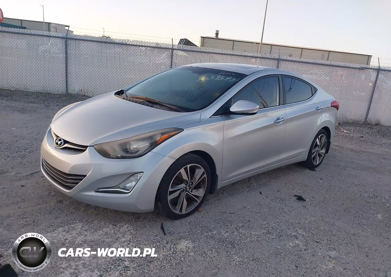2015 Hyundai Elantra Limited VIN:5NPDH4AE1FH623733 - 2