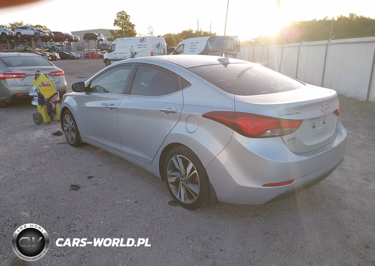 2015 Hyundai Elantra Limited VIN:5NPDH4AE1FH623733 - 3
