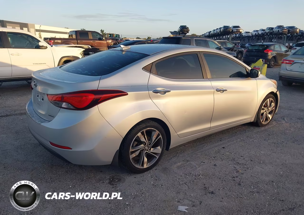 2015 Hyundai Elantra Limited VIN:5NPDH4AE1FH623733 - 4