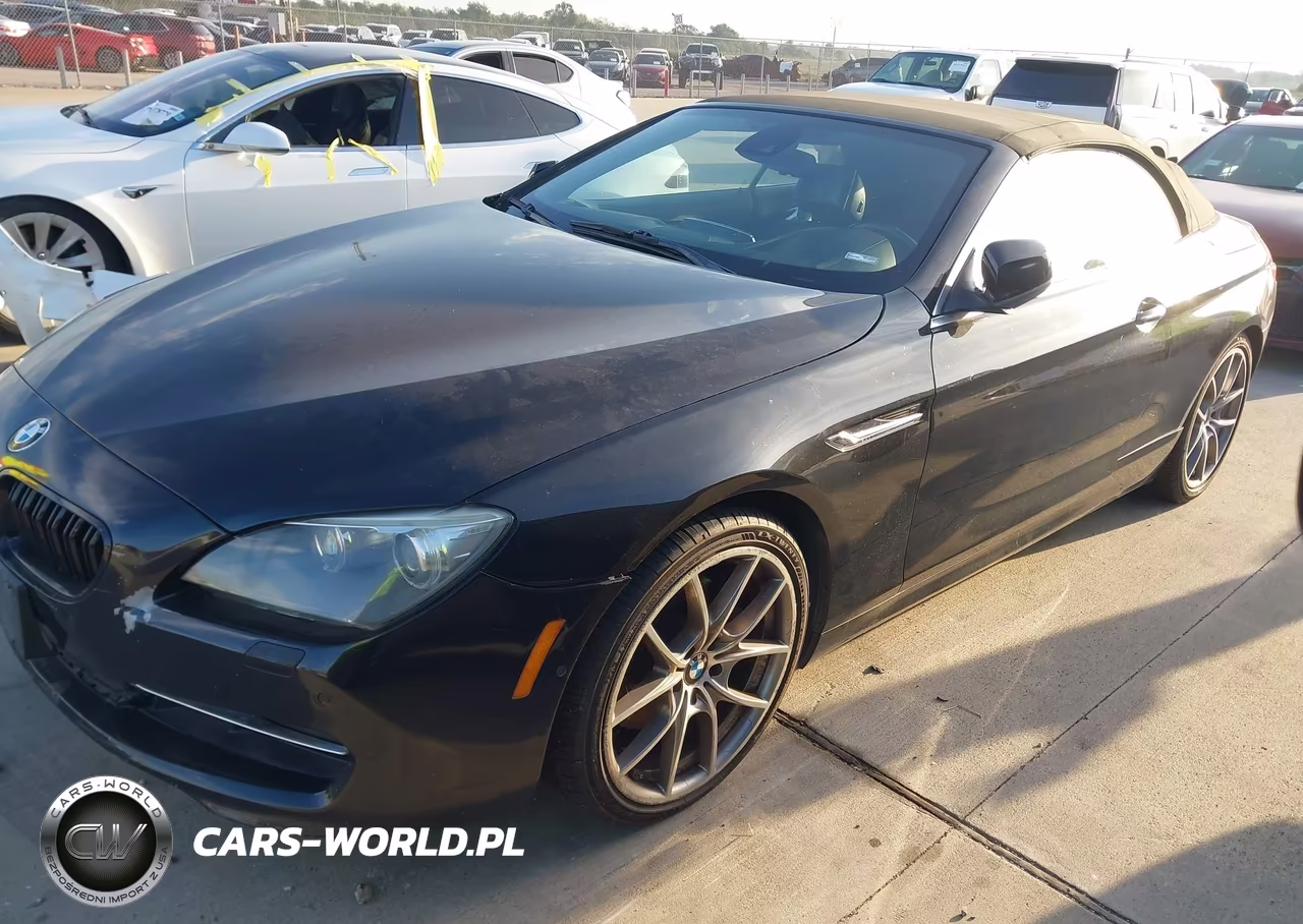 2012 BMW 650I VIN:WBALZ3C51CDL72100 - 2