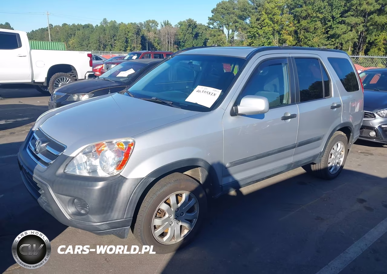 2005 Honda Cr-V Ex VIN:SHSRD77815U328593 - 2