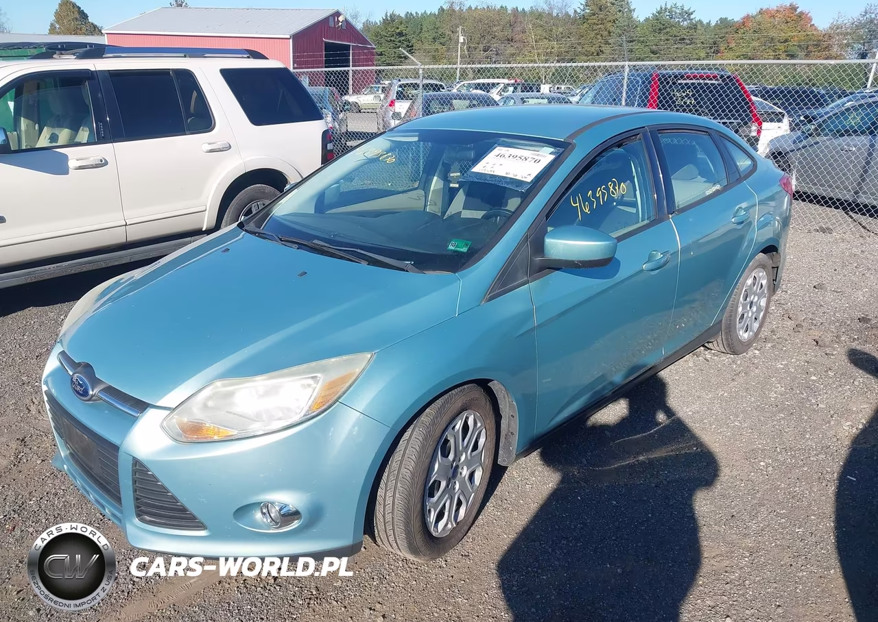 2012 Ford Focus Se VIN:1FAHP3F26CL408939 - 2