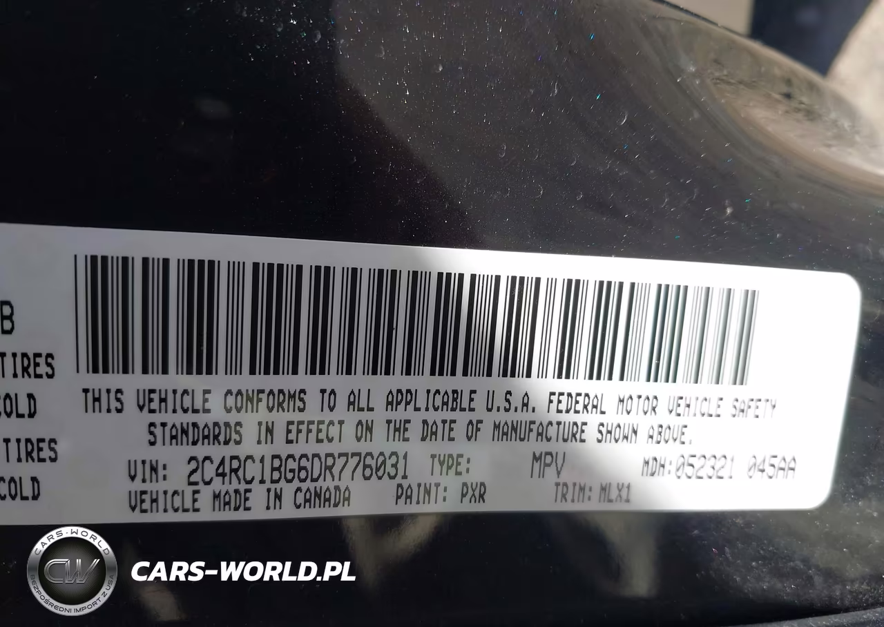 2013 Chrysler Town & Country Touring VIN:2C4RC1BG6DR776031 - 9