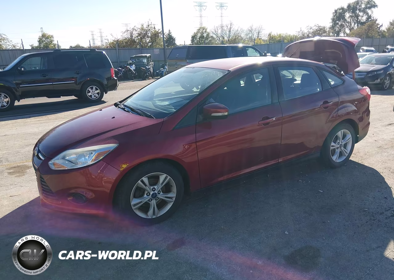 2014 Ford Focus Se VIN:1FADP3F25EL437639 - 2