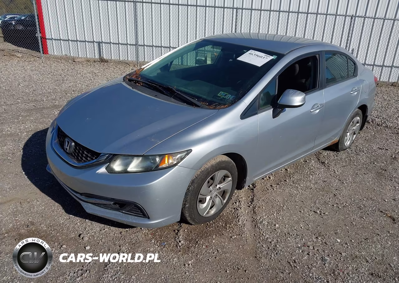 2013 Honda Civic Lx VIN:2HGFB2F50DH506322 - 2