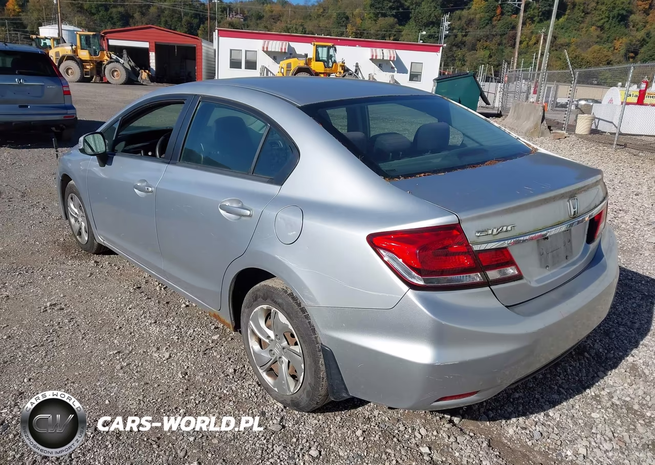 2013 Honda Civic Lx VIN:2HGFB2F50DH506322 - 3