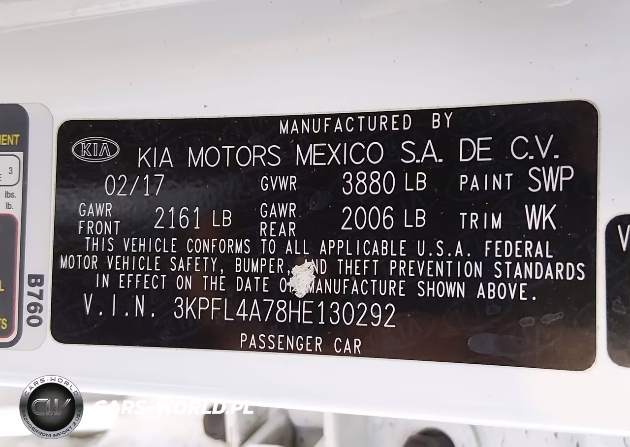 2017 Kia Forte Lx VIN:3KPFL4A78HE130292 - 9
