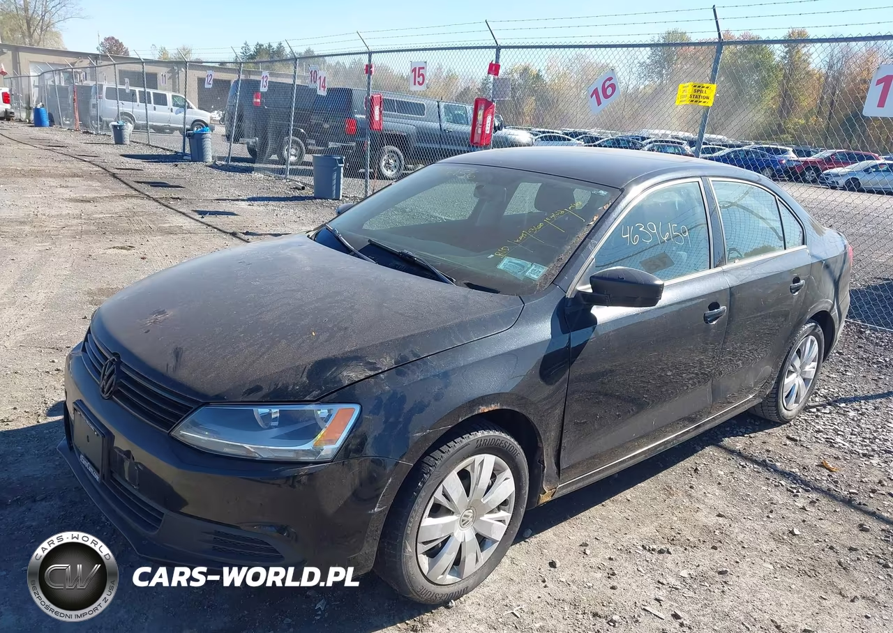 2013 Volkswagen Jetta 2.0L S VIN:3VW2K7AJ6DM361512 - 2