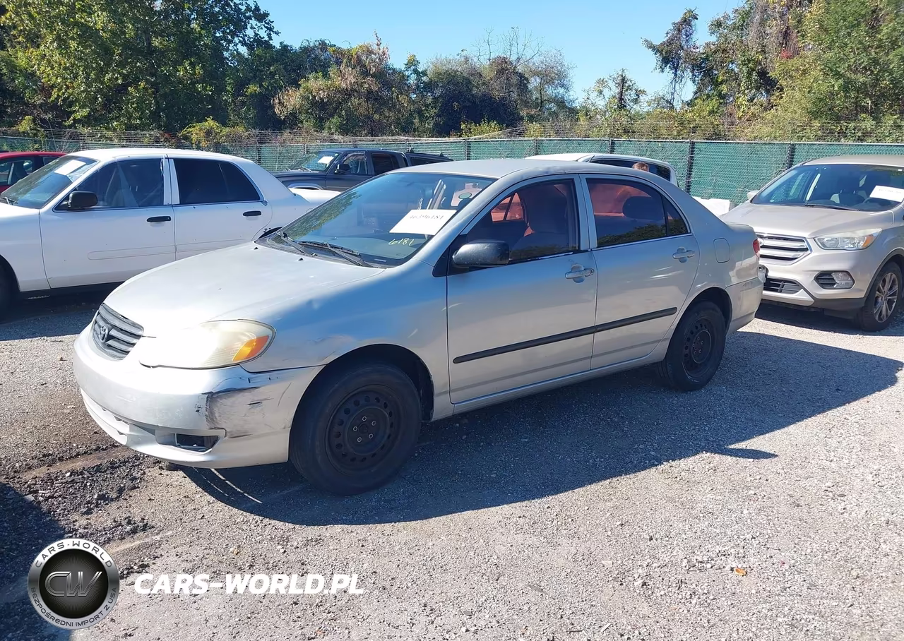 2003 Toyota Corolla Ce VIN:1NXBR32E73Z094430 - 2