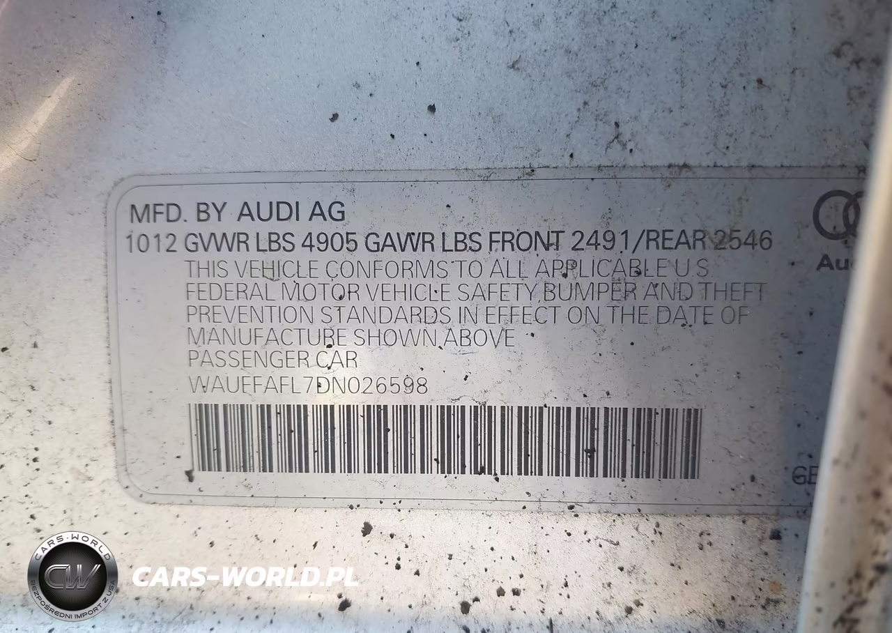 2013 Audi A4 2.0T Premium VIN:WAUFFAFL7DN026598 - 9