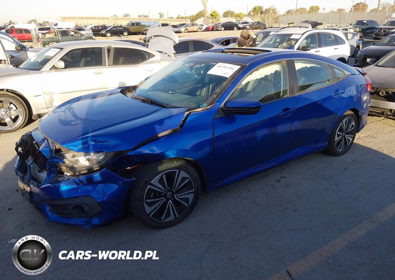 2017 Honda Civic Ex-L VIN:2HGFC1F74HH658098 - 2