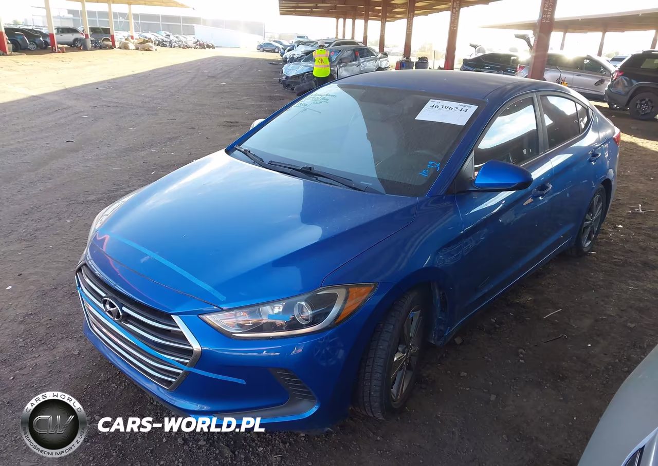 2018 Hyundai Elantra Sel VIN:5NPD84LF4JH396147 - 2