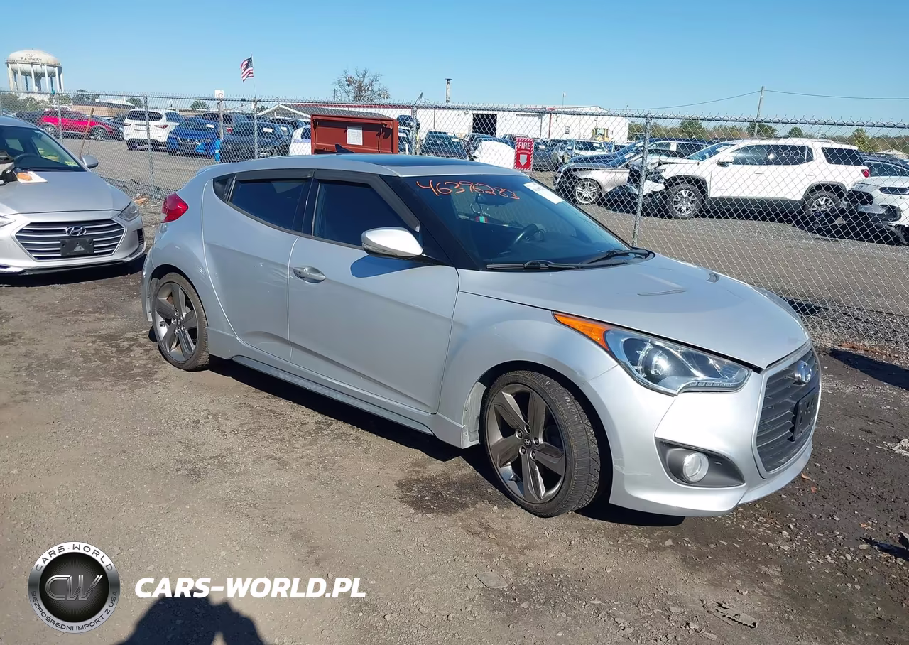 2013 Hyundai Veloster Turbo W-Blue