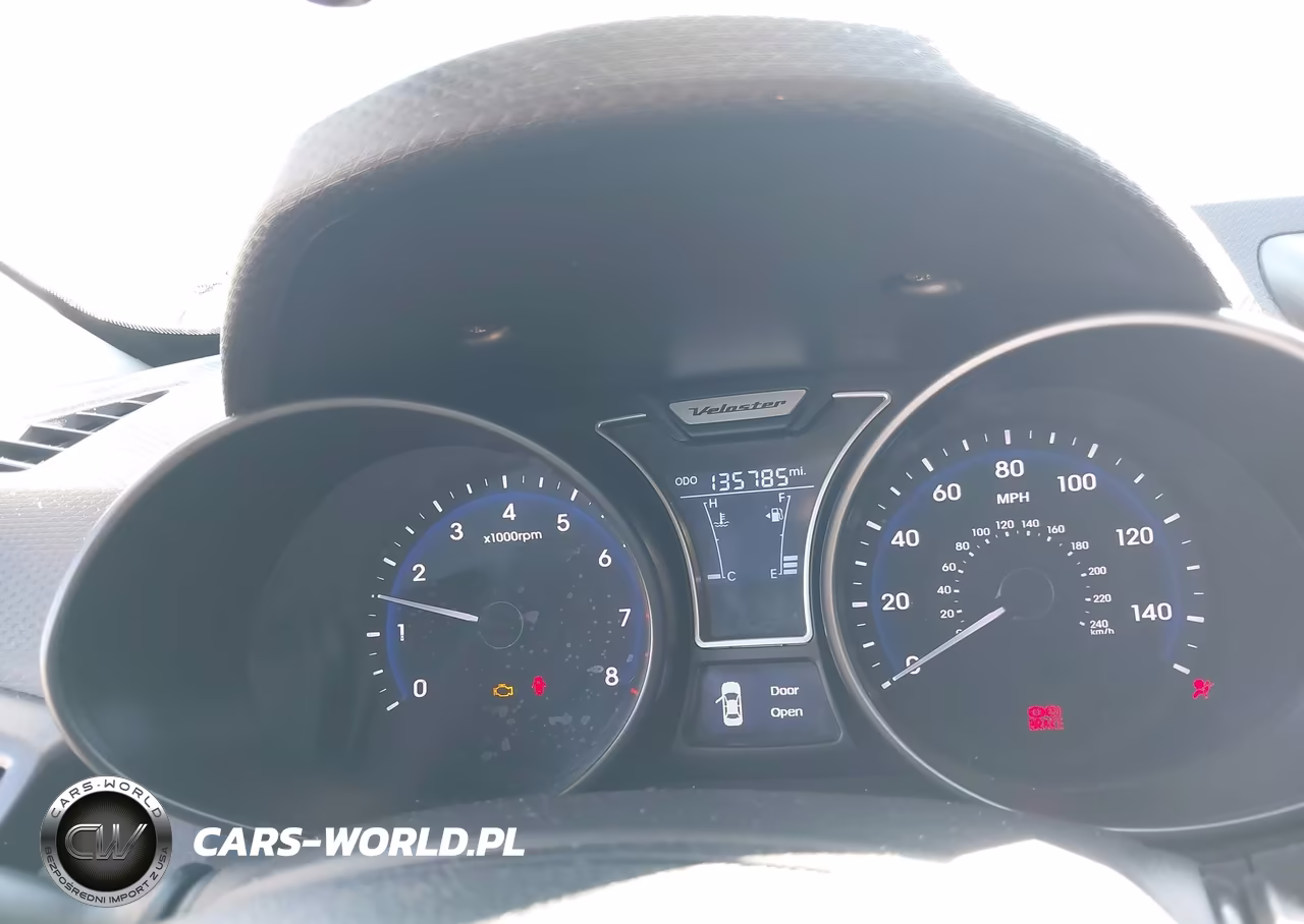 2013 Hyundai Veloster Turbo W-Blue VIN:KMHTC6AE7DU111818 - 7