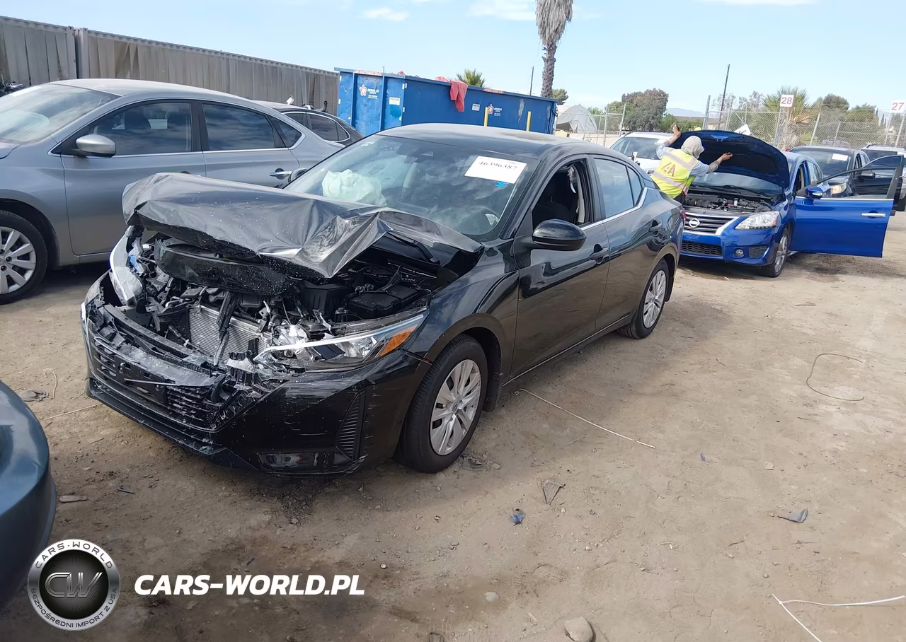 2025 Nissan Sentra S VIN:3N1AB8BV3SY336856 - 2