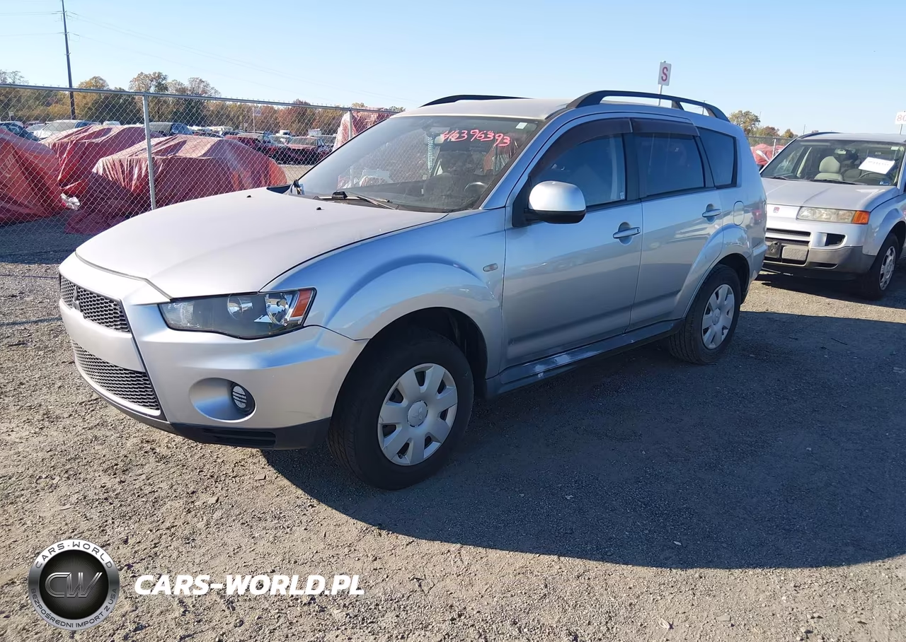 2011 Mitsubishi Outlander Es VIN:JA4AS2AW6BU024435 - 2