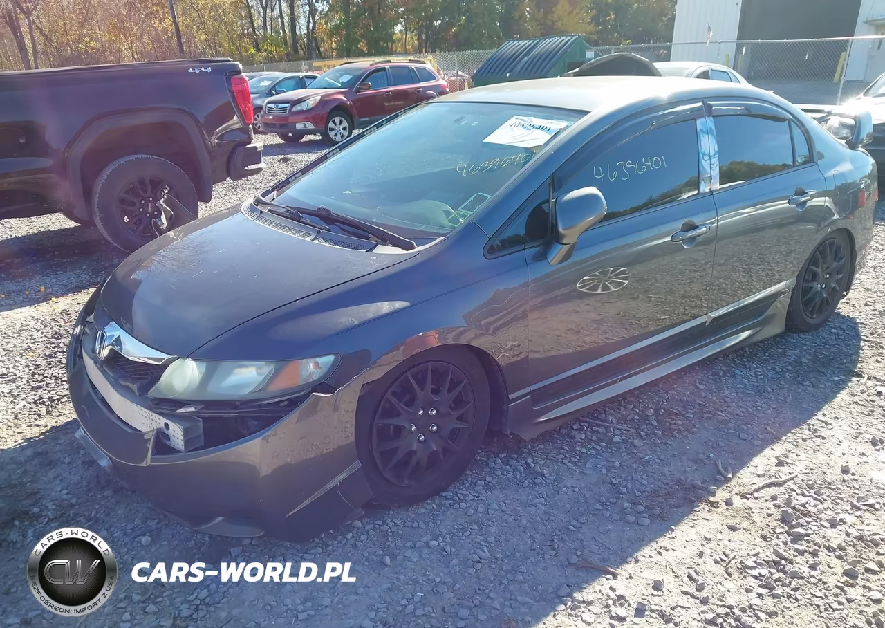 2009 Honda Civic Lx-S VIN:2HGFA16669H339381 - 2
